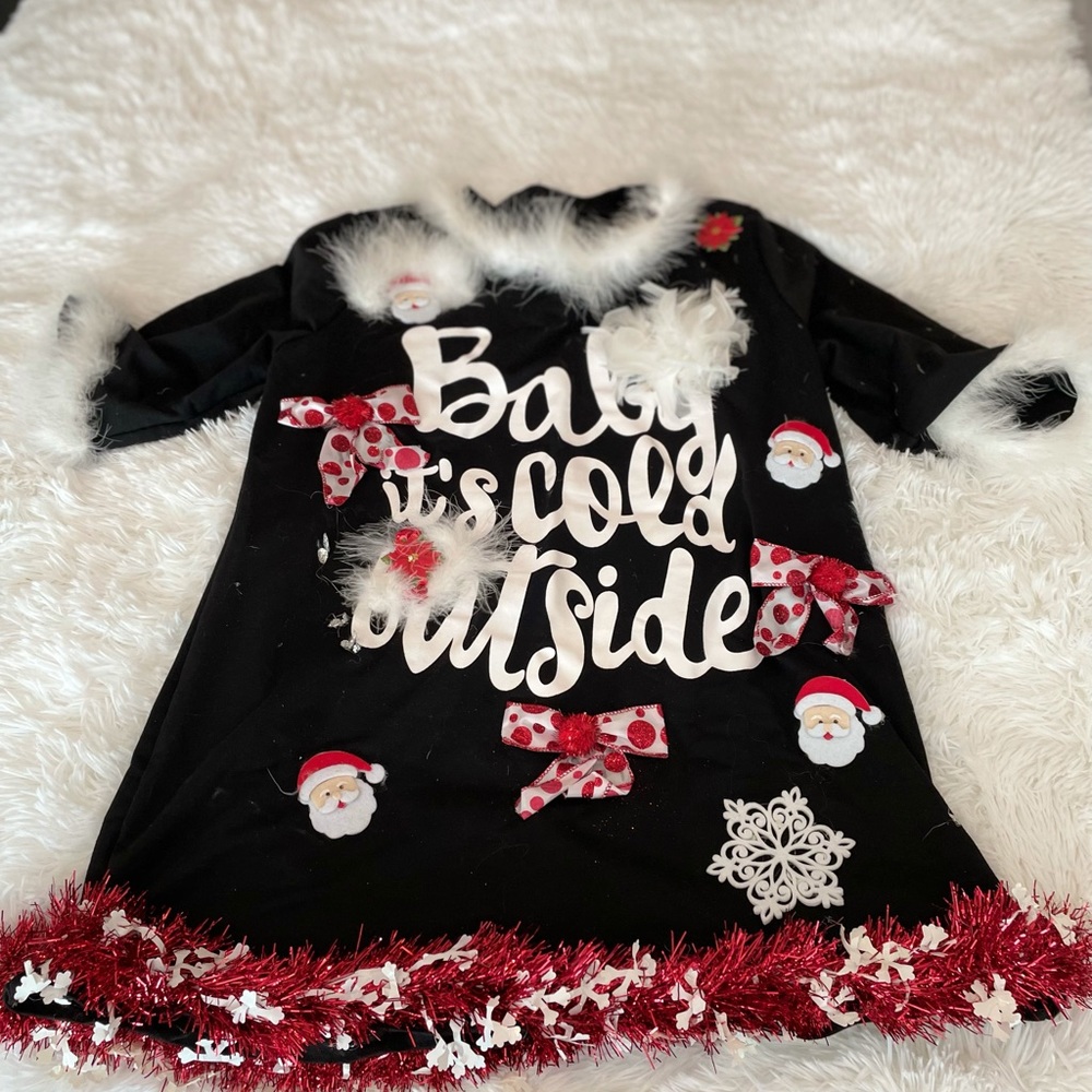 SZ XL UGLY CHRISTMAS DRESS/TUNIC